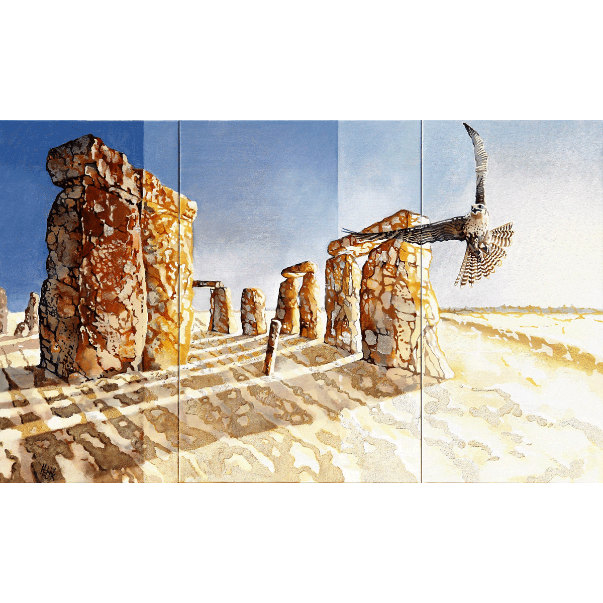 Daybreak at Stonehenge